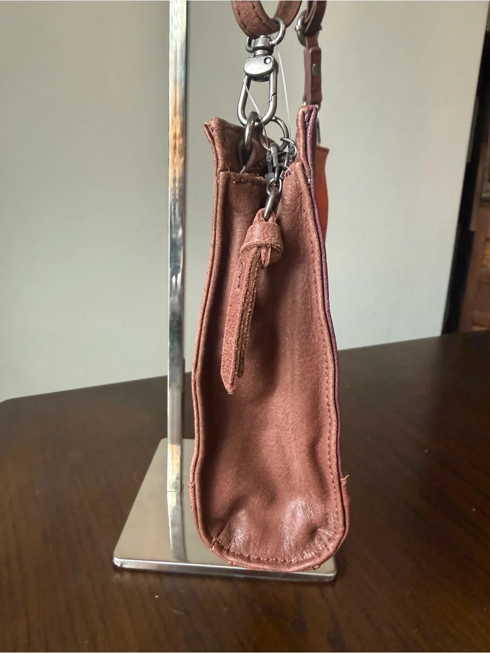 THE SAK Iris Multi Colored Leather 3-way Demi Clutch Crossbody Shoulder Bag